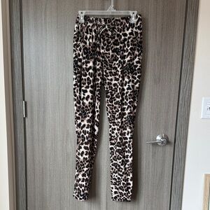 Extremely Soft Leopard Print Women's Pants